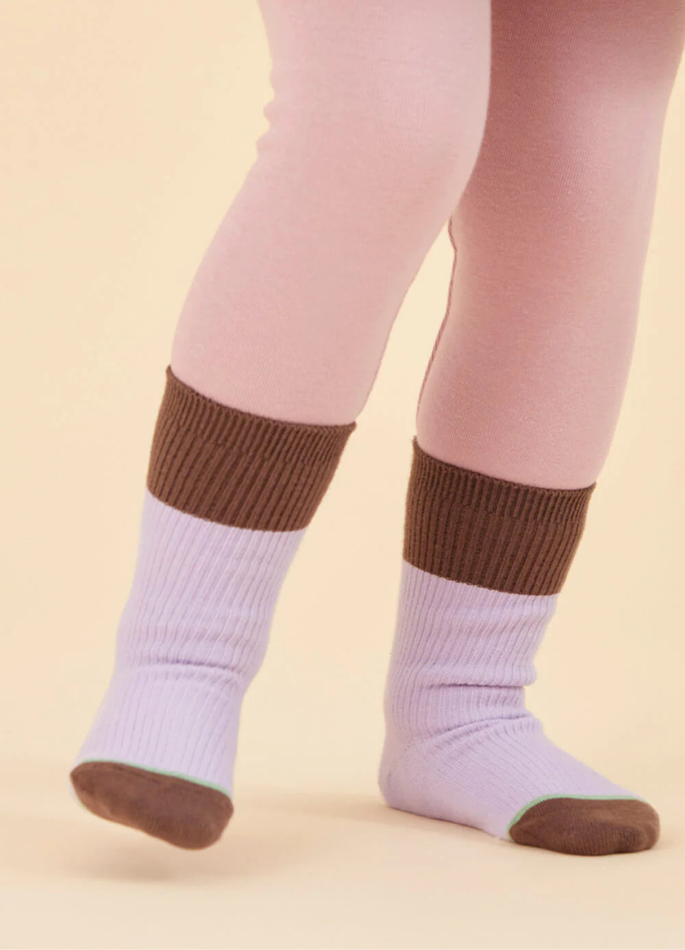 Easy-fit Color Block Socks 3 Color Set