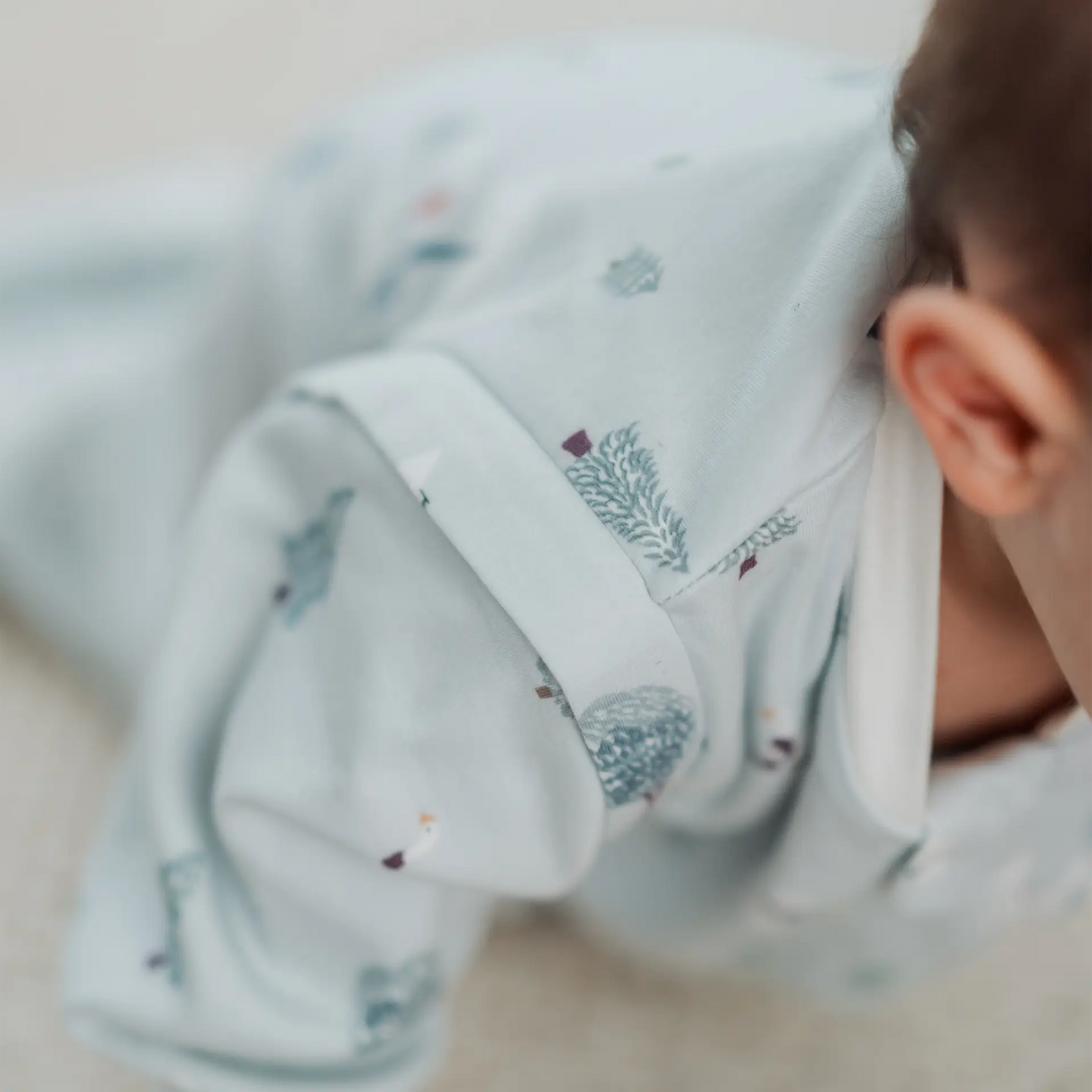 Organic Cotton Removable Sleeve Sleep Bag | 1.0 TOG