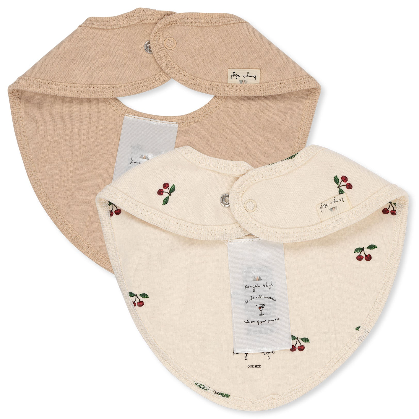 2 Pack Bibs - Cherry