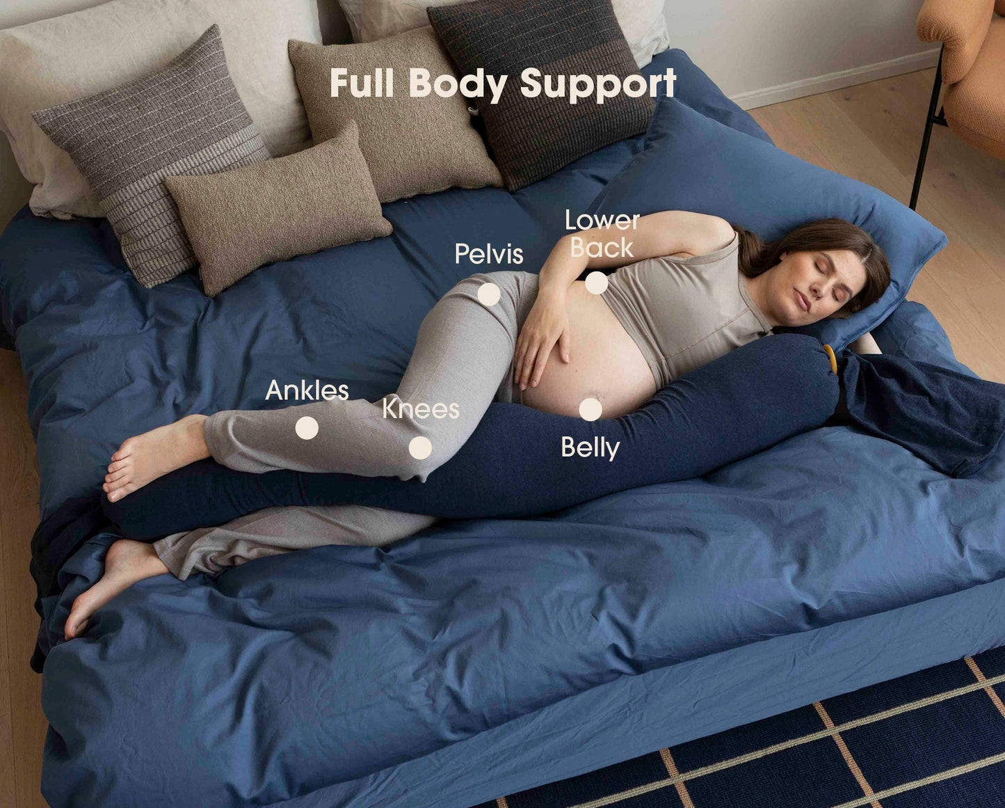 Pregnancy Pillow - Midnight Blue