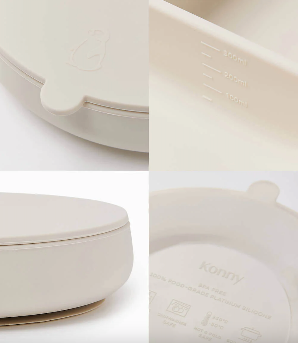 EASYFEED Silicone Plate with Lid