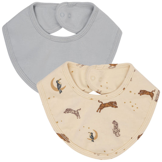 2 Pack Bibs - Roar/Pear Blue
