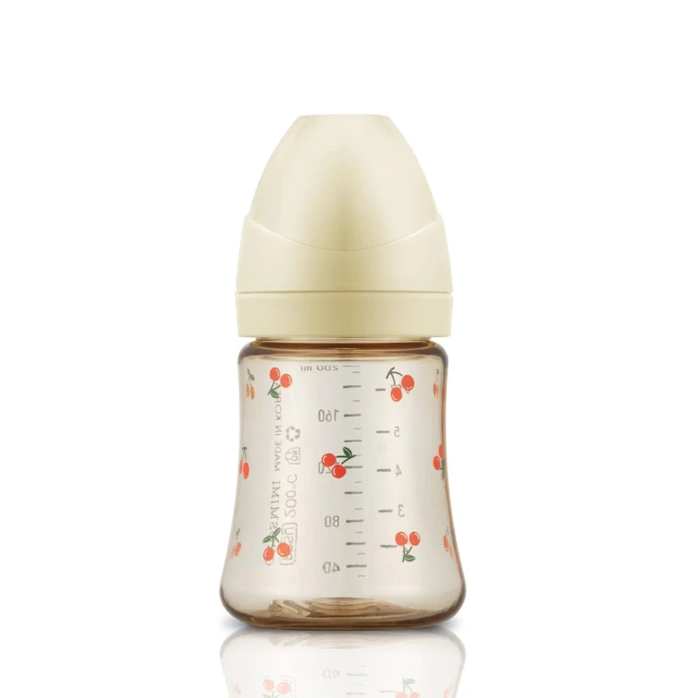 Grosmimi PPSU Baby Bottle 6oz (200ml) - Cherry_Pure Gold