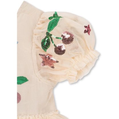Yvonne Puff Dress - Rainbow Twinkle