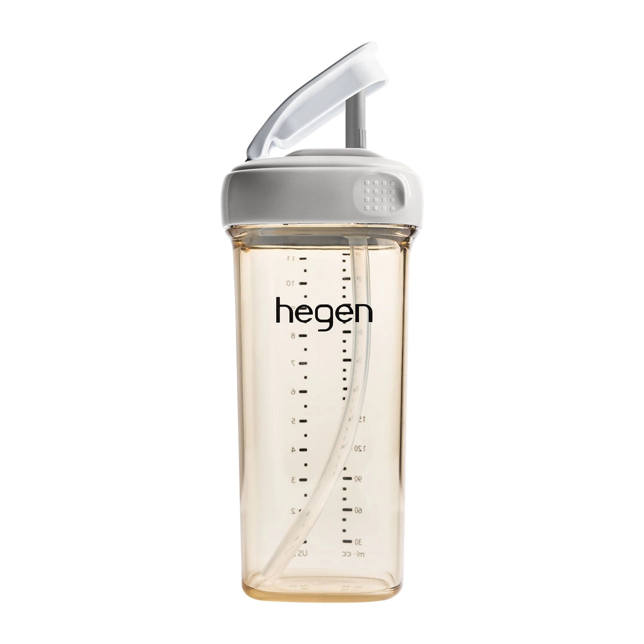 Hegen 11oz/330ml Straw Cup in Grey