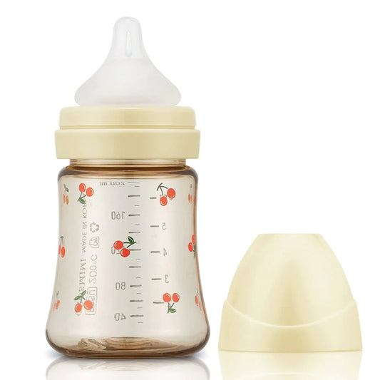 Grosmimi PPSU Baby Bottle 6oz (200ml) - Cherry_Pure Gold