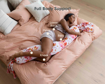 Pregnancy Pillow - Blushing Roses