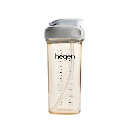Hegen 11oz/330ml Straw Cup in Grey