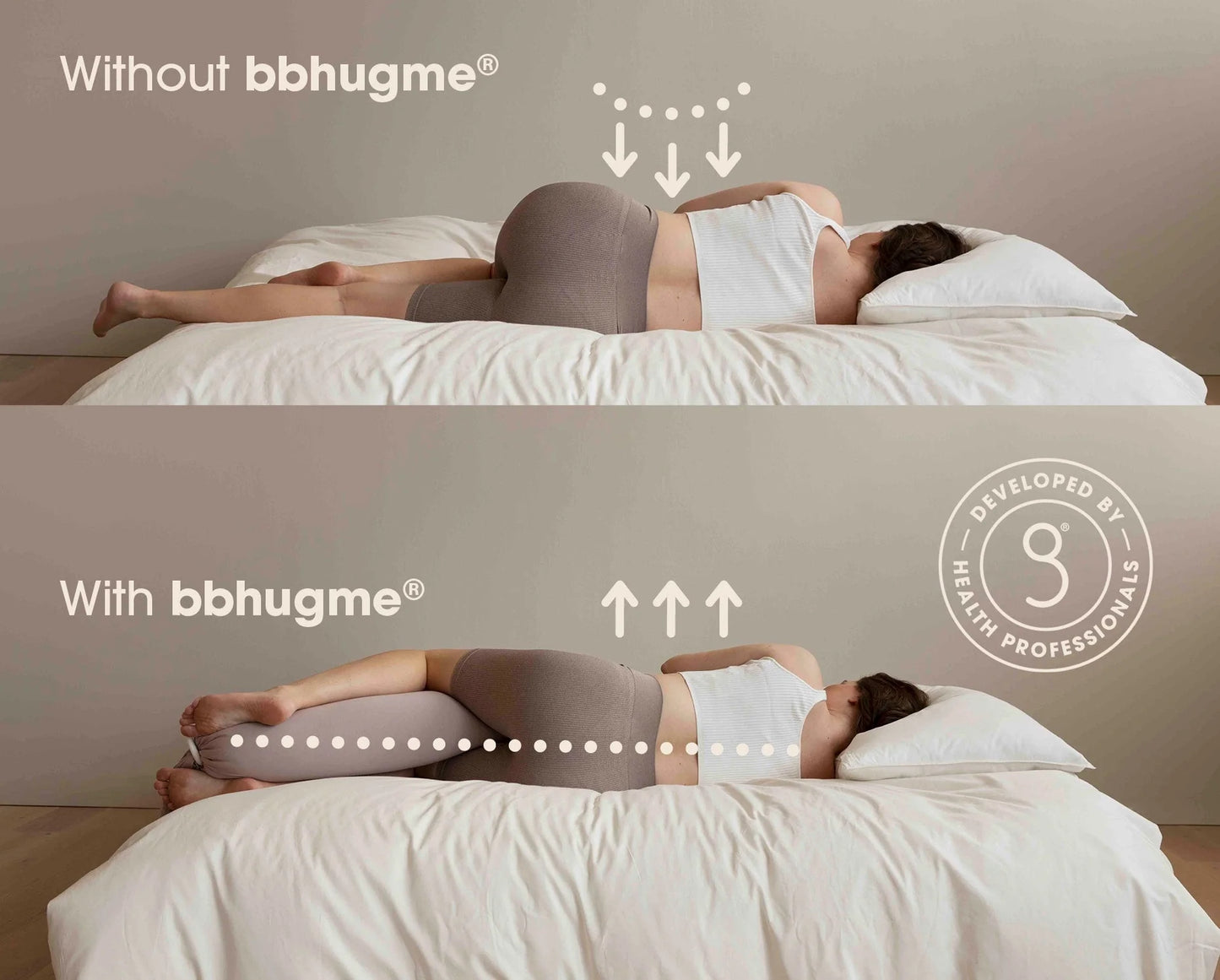 Pregnancy Pillow - Stone