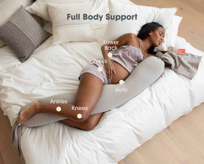 Pregnancy Pillow - Seashell Beige