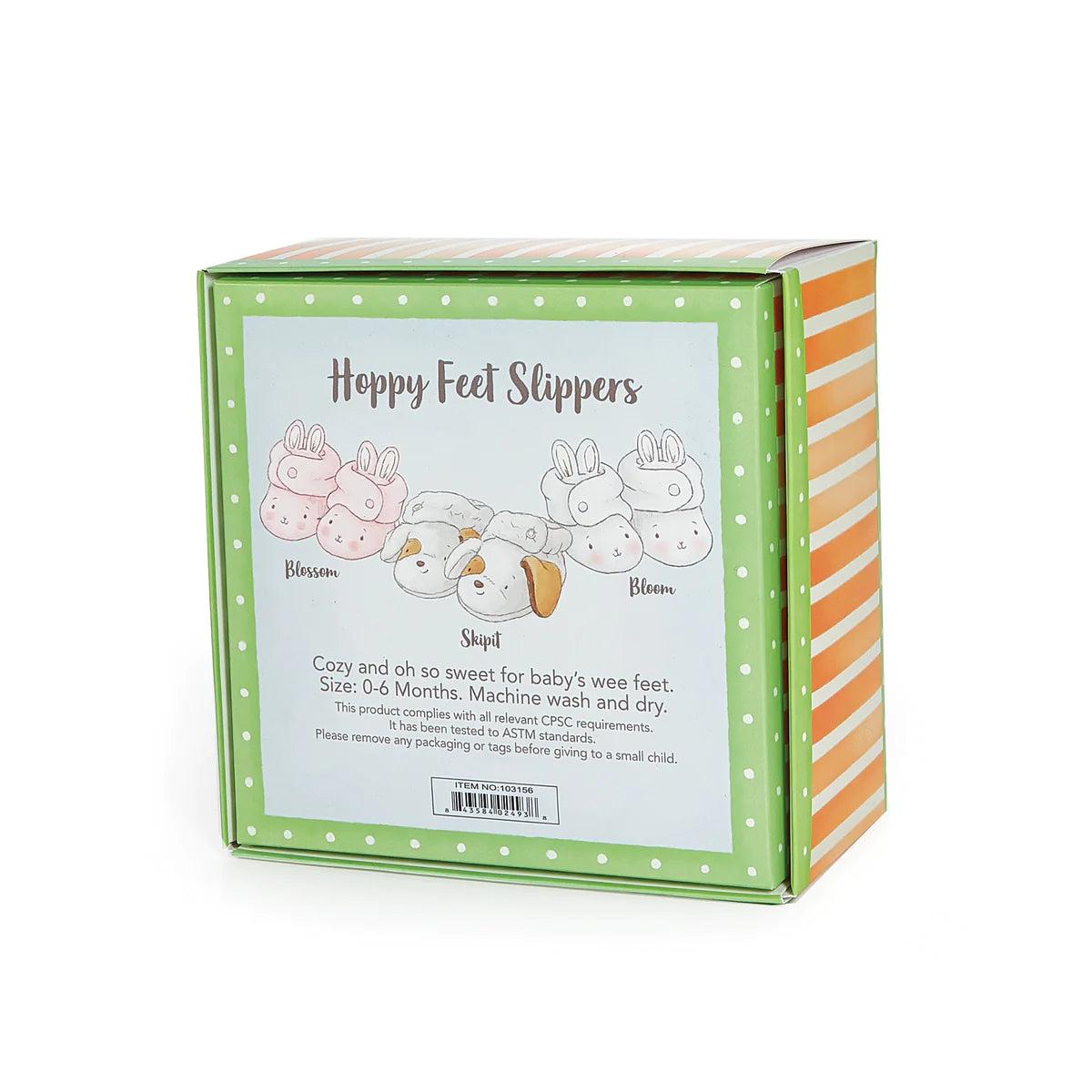 Blossom Bunny Hoppy Feet Slippers