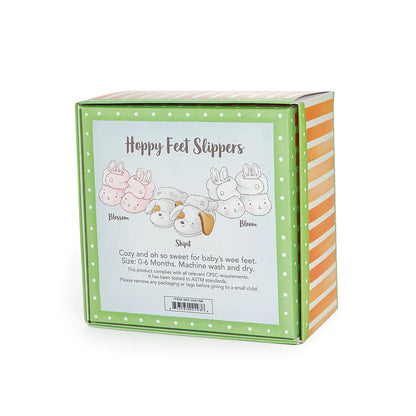 Blossom Bunny Hoppy Feet Slippers