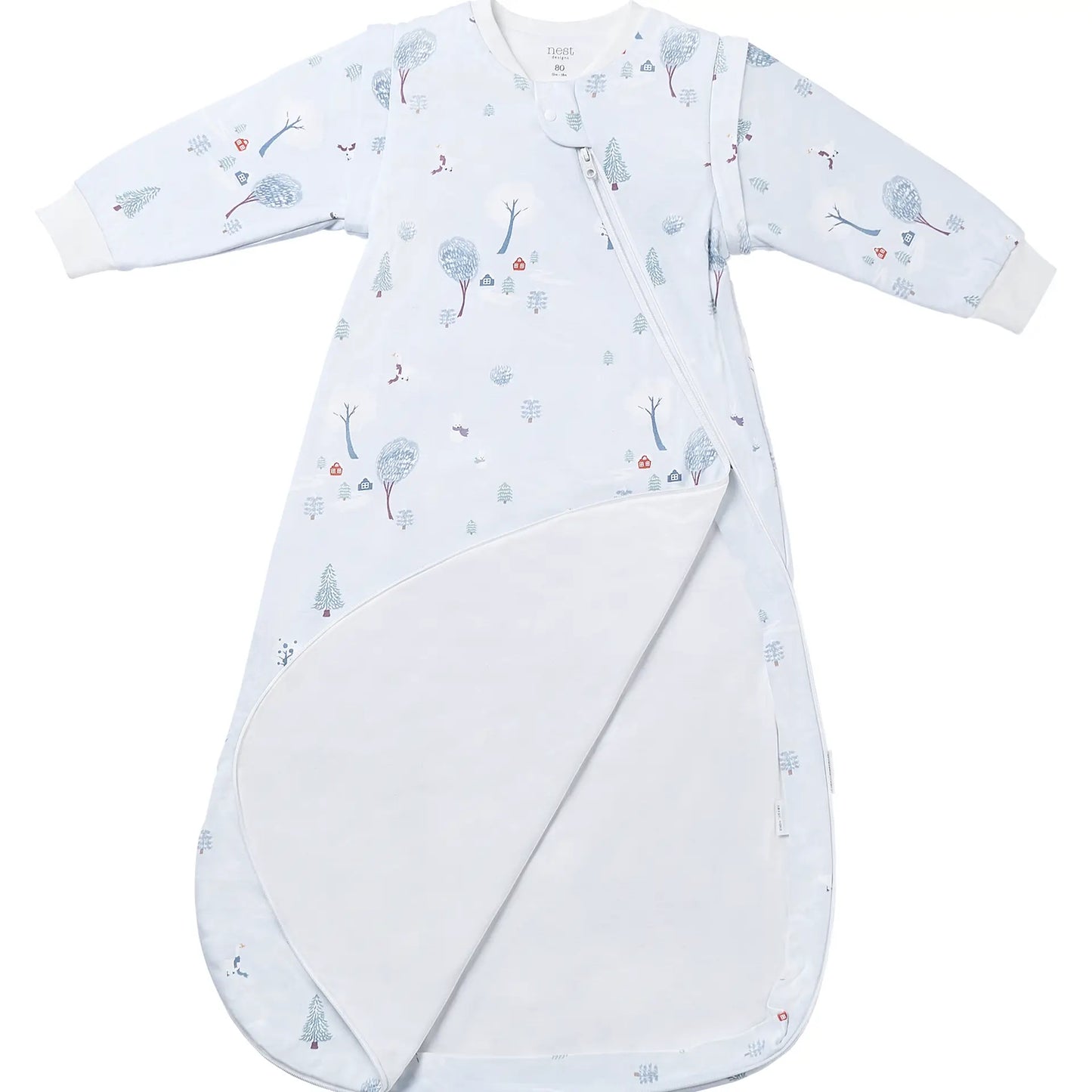 Organic Cotton Removable Sleeve Sleep Bag | 1.0 TOG