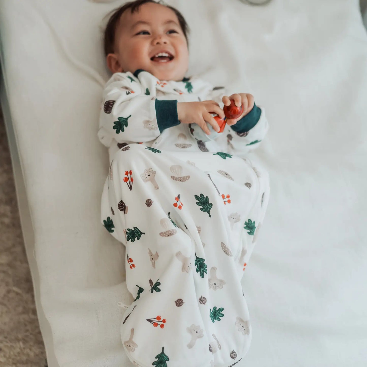 Organic Cotton Removable Sleeve Sleep Bag | 1.0 TOG