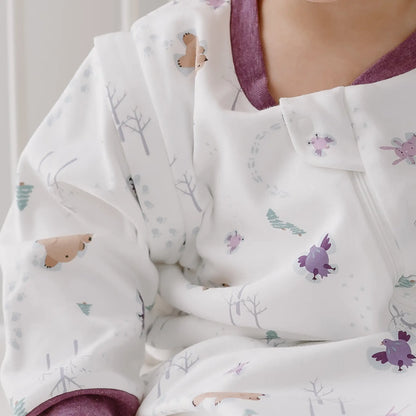 Organic Cotton Removable Sleeve Sleep Bag | 1.0 TOG