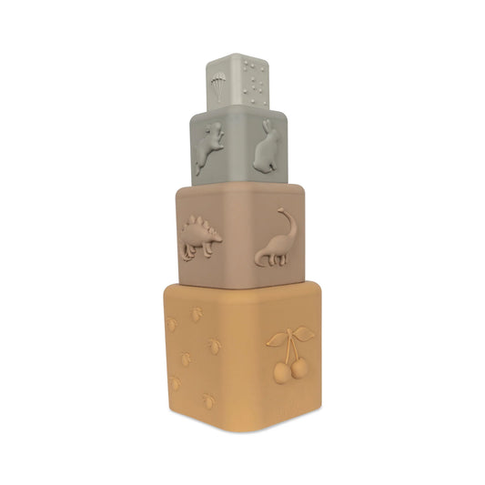 Silicone Stacking Tower - Shitake Mix