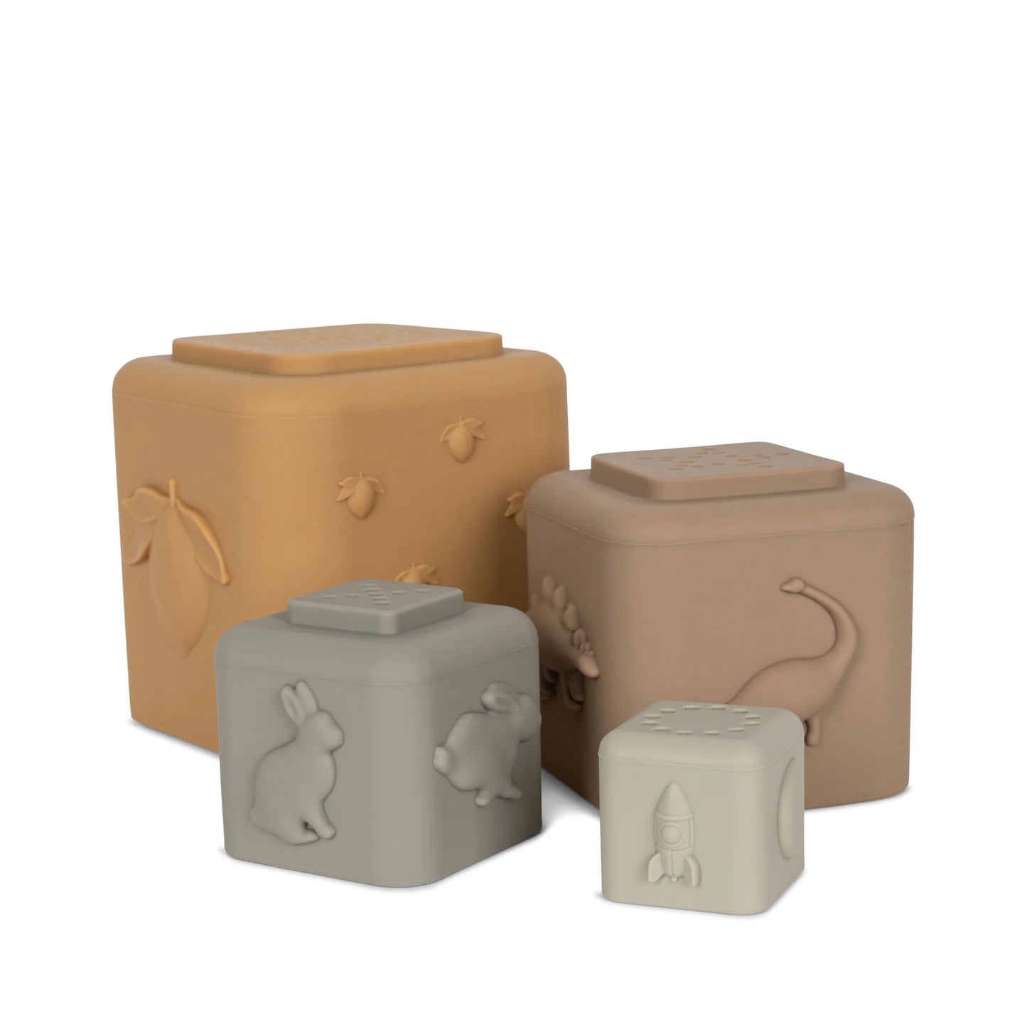 Silicone Stacking Tower - Shitake Mix