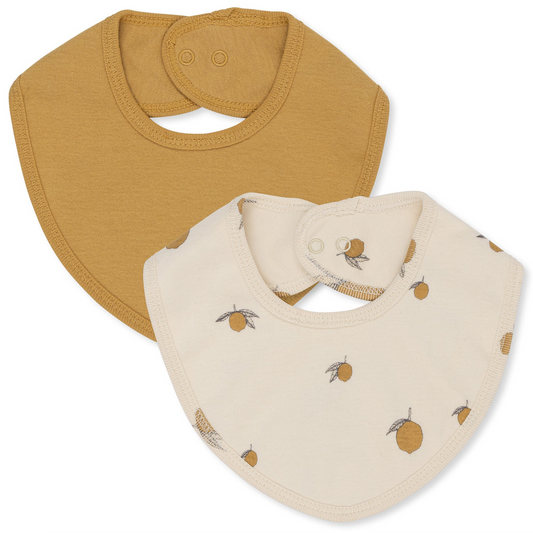 2 Pack Bibs - Lemon