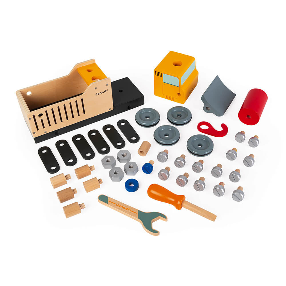Brico'Kids Wooden Builder’s Truck