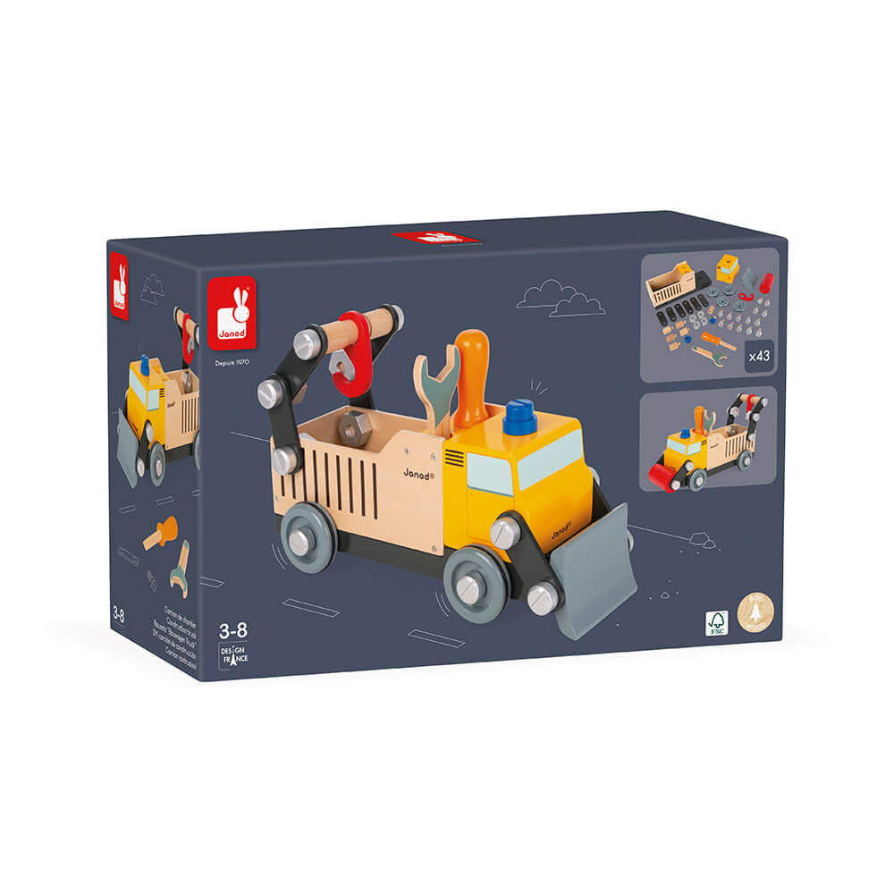 Brico'Kids Wooden Builder’s Truck