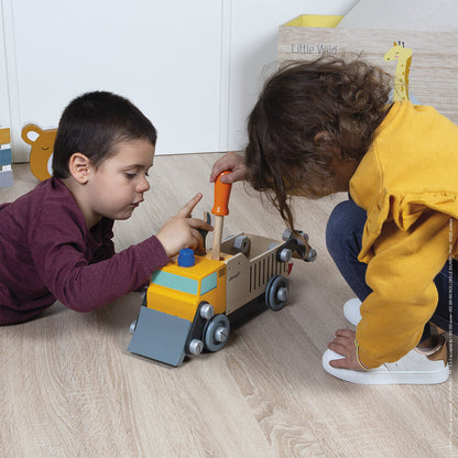 Brico'Kids Wooden Builder’s Truck