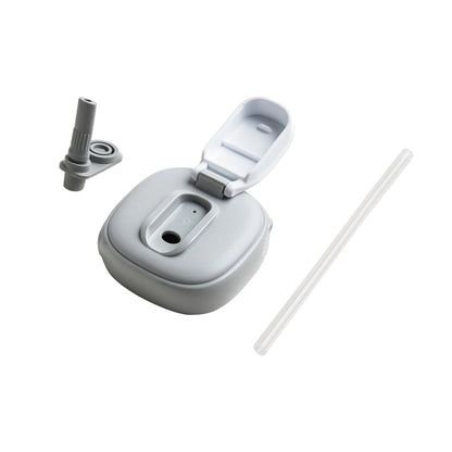 Hegen 11oz/330ml Straw Cup in Grey