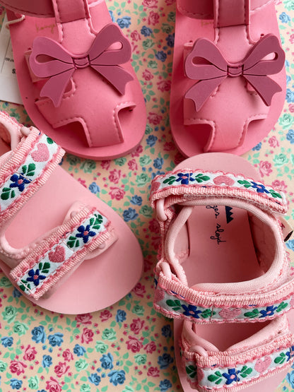 Sable Sandal - Flamingo Plume