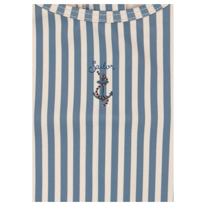 Aster Onesie Grs - Sailor Stripe