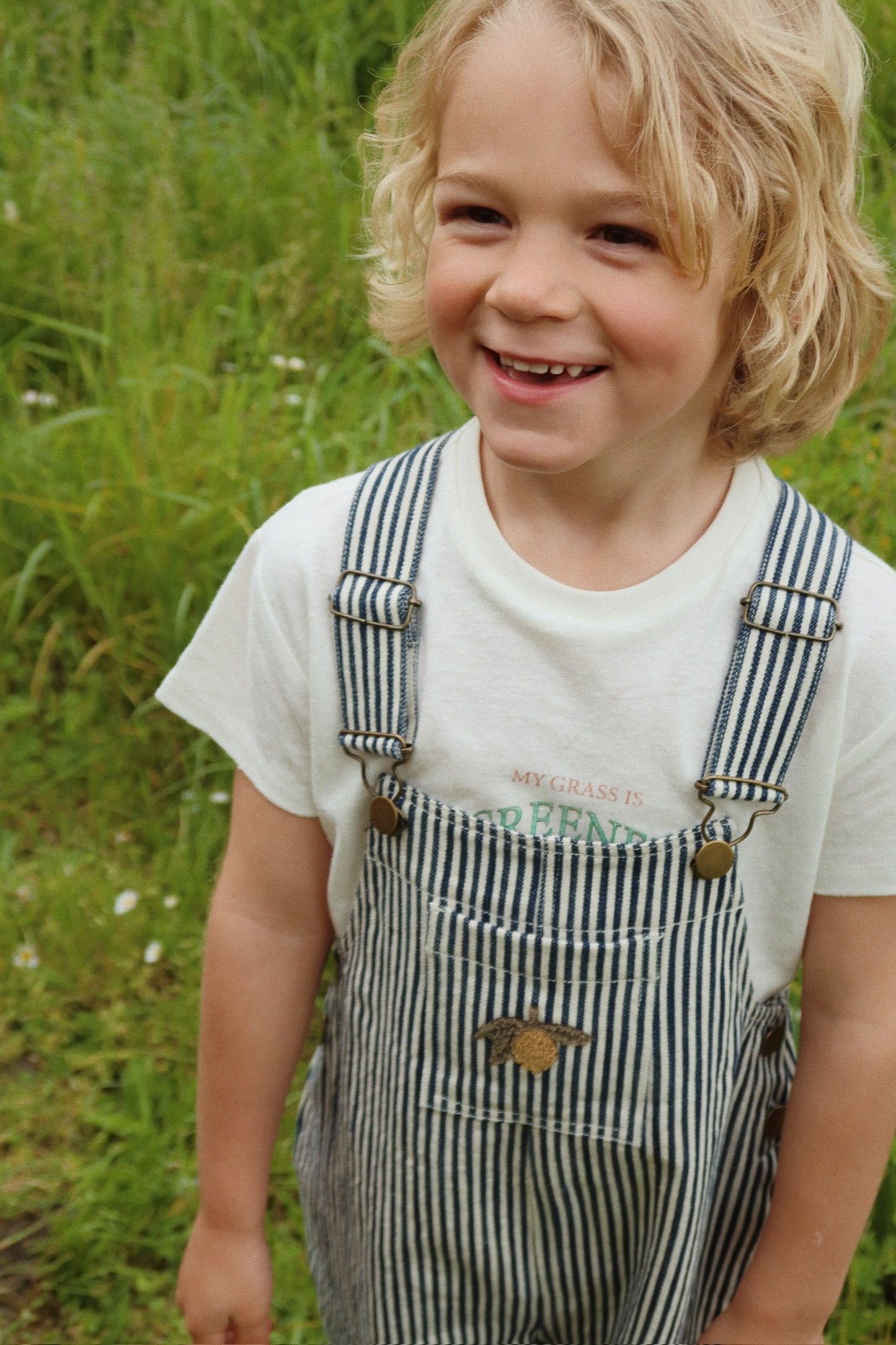 Fender Overalls Gots - Naval Stripe