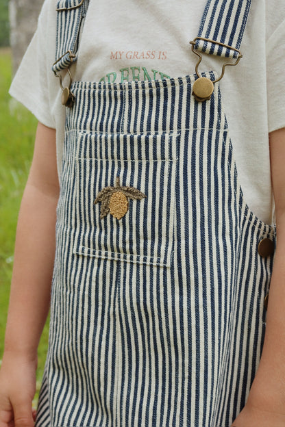 Fender Overalls Gots - Naval Stripe