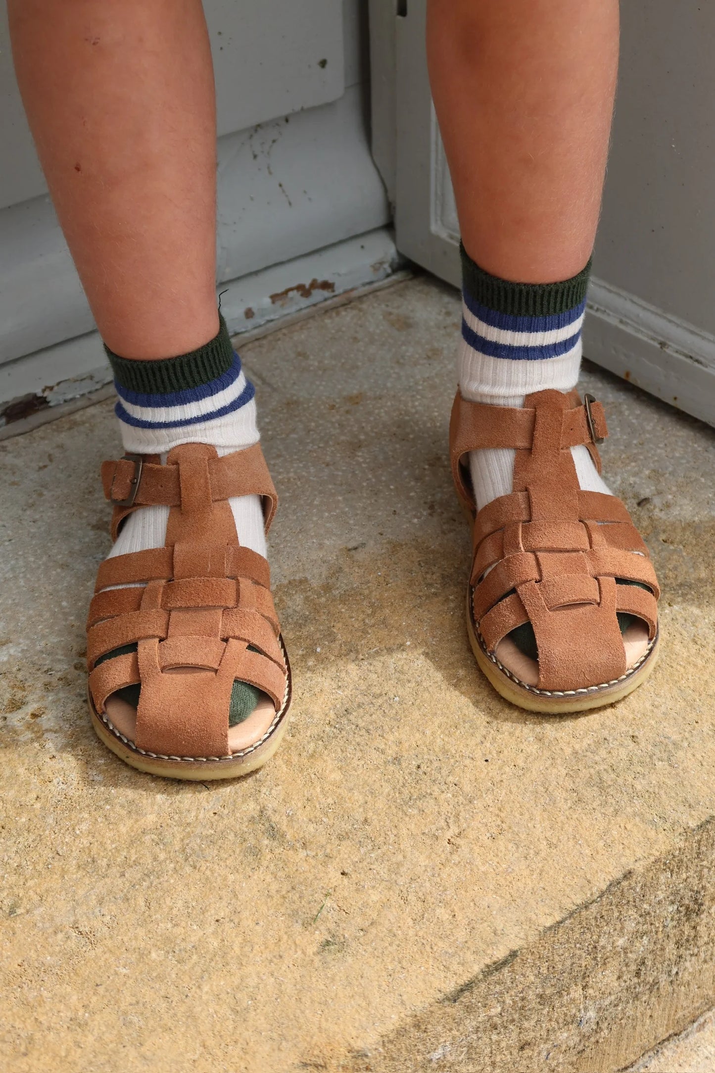 Rib Socks - Multi Stribe (2 Pack)