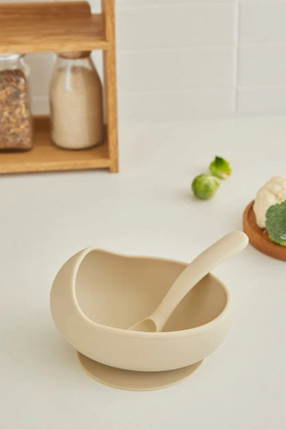 EASYFEED Silicone Bowl & Spoon Set