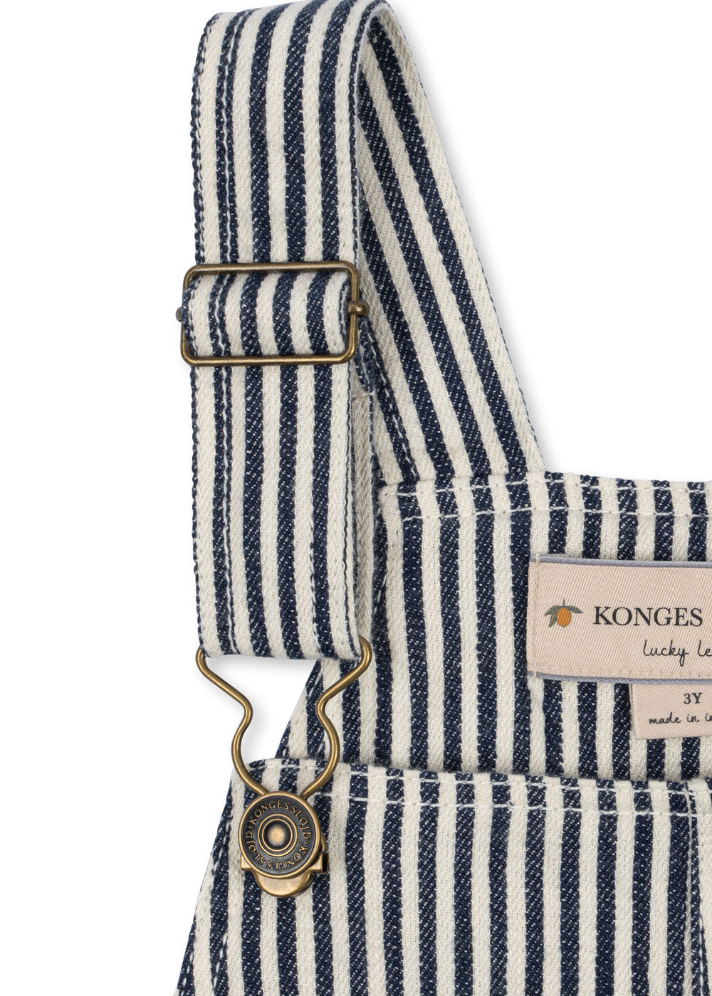 Fender Overalls Gots - Naval Stripe
